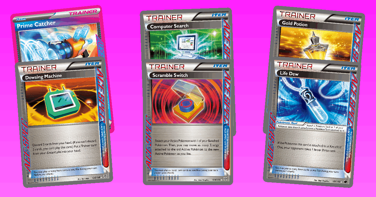 ACE SPEC: The Ultimate Item Cards card spotlight collage