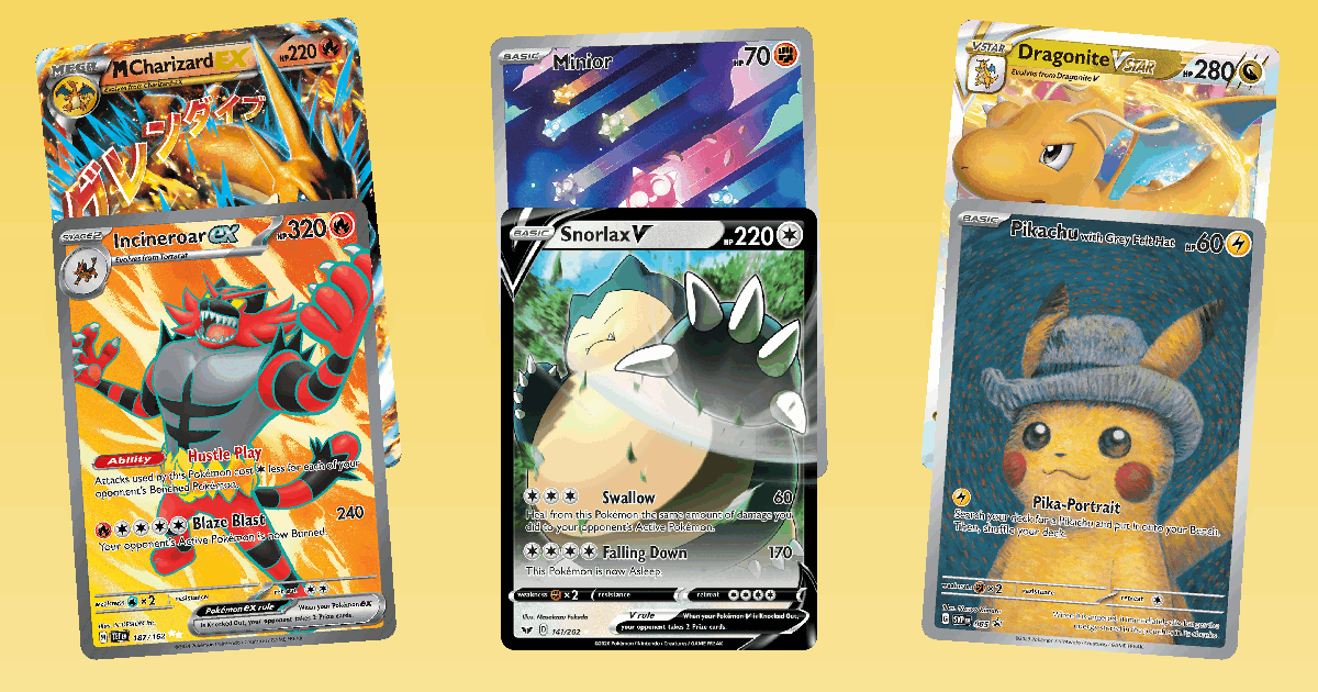 Trending Spotlight: M Charizard-EX card spotlight collage