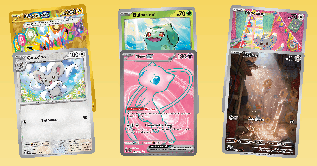 Trending Spotlight: Pikachu ex card spotlight collage