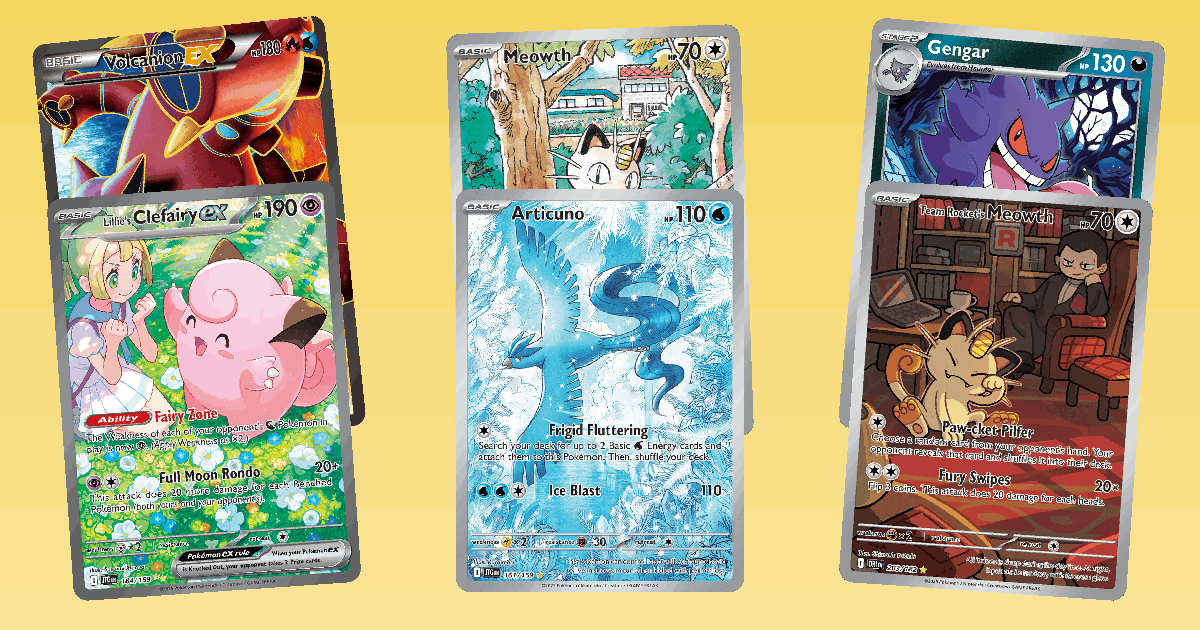 Trending Spotlight: Volcanion-EX card spotlight collage