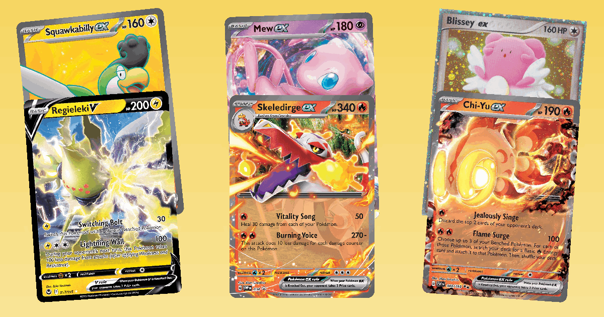 Trending Spotlight: Squawkabilly ex card spotlight collage
