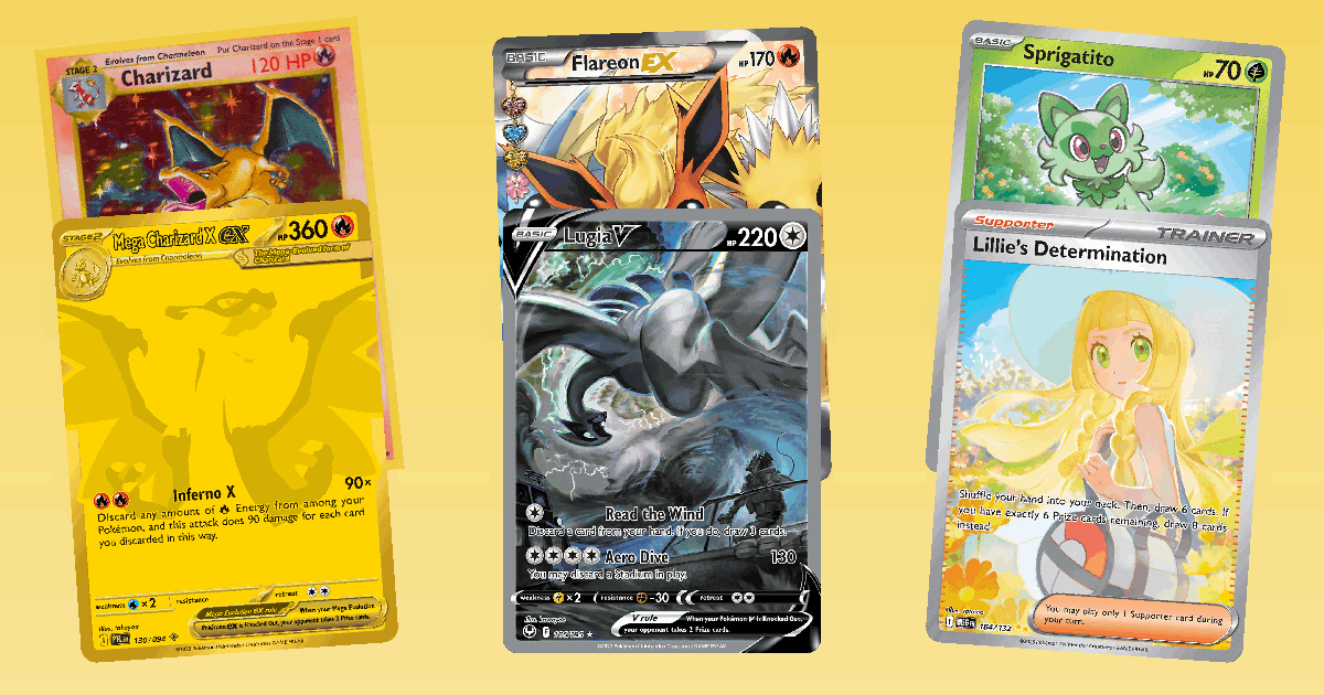 Trending Spotlight: Charizard card spotlight collage