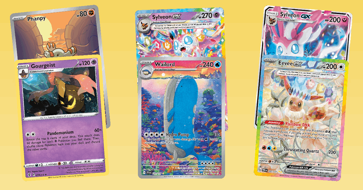 Trending Spotlight: Phanpy card spotlight collage