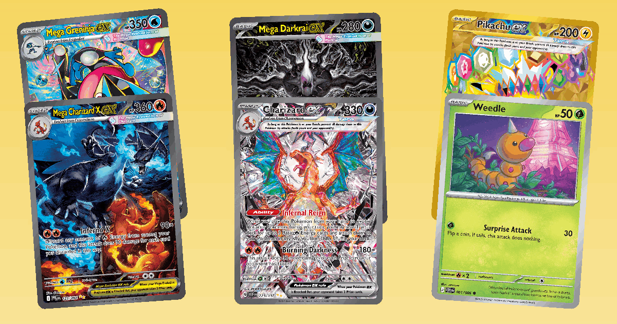 Trending Spotlight: Mega Greninja ex card spotlight collage