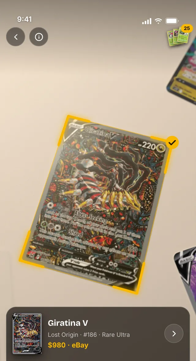 Pooka scanning Giratina V