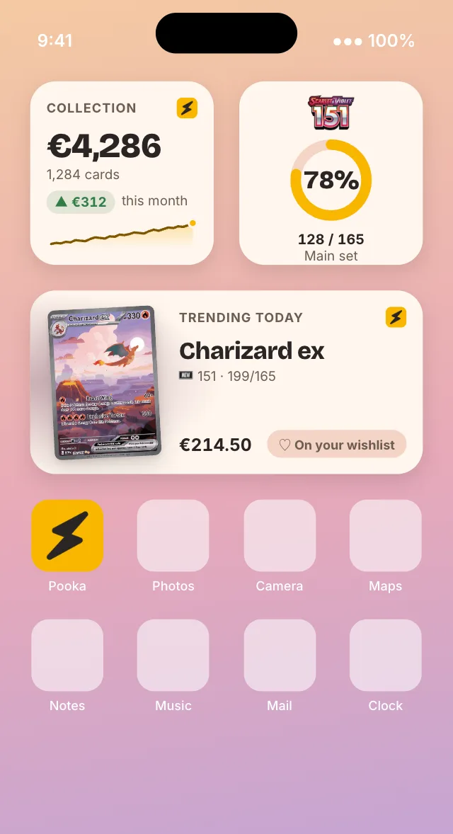 iPhone home screen